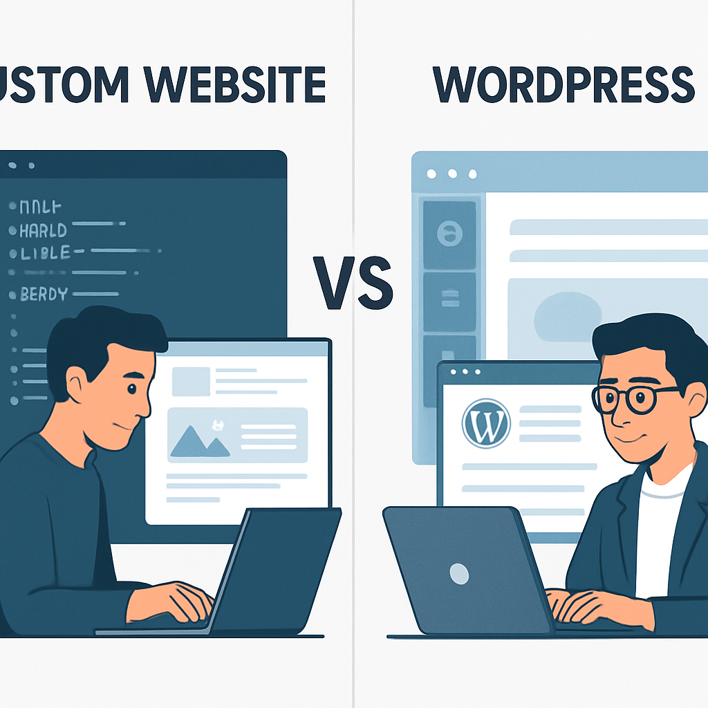 Custom Website Development vs WordPress: Which Is Right?