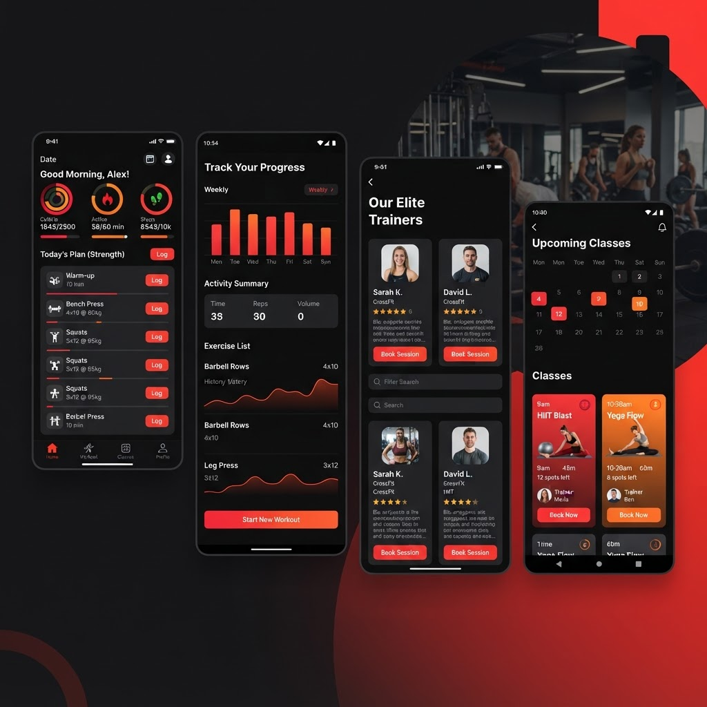 Fitness & Gym Mobile App