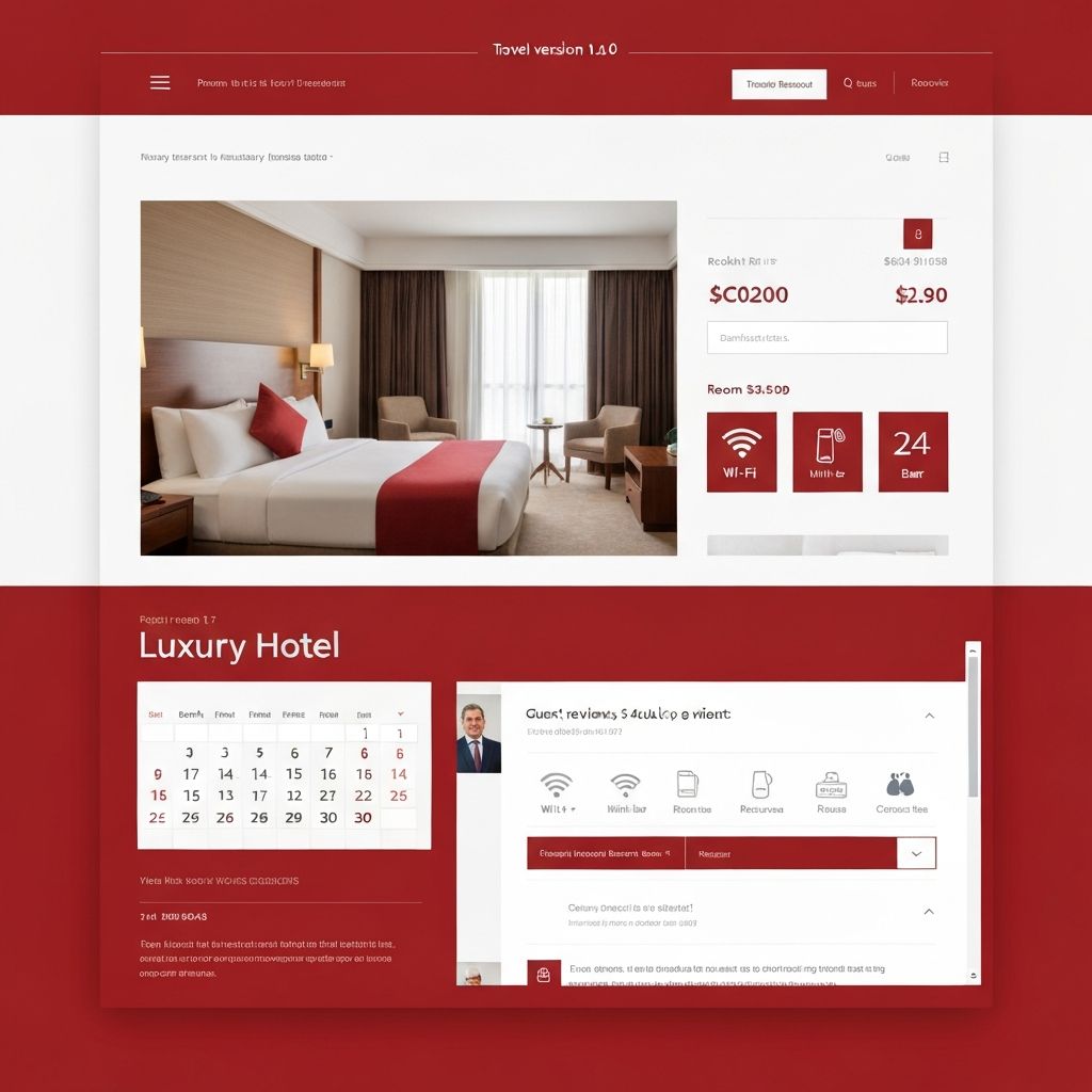 تطبيق حجوزات فندقية