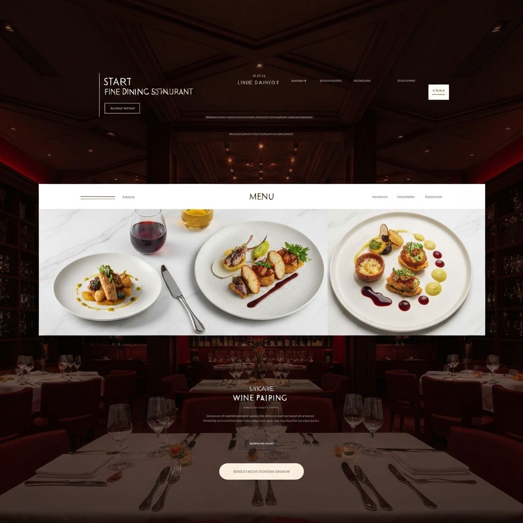 موقع مطعم فاخر